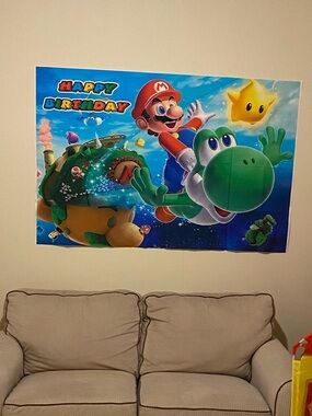 Mario Bros birthday kit